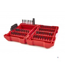 milwaukee accessories shockwave 56 piece impact duty bit set