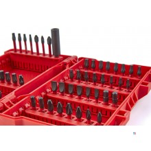 milwaukee accessories shockwave 56 piece impact duty bit set