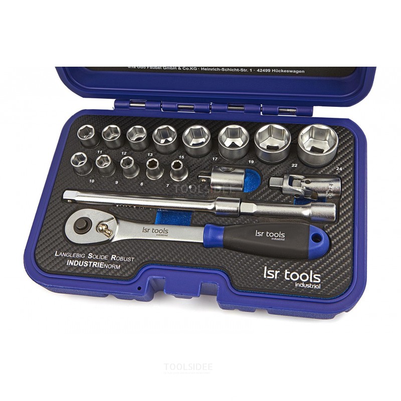 LSR Tools 18 Piece 3/8 Professional Industrial Cap Set