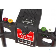 Scheppach 4-Takt Benzine Hogedrukspuit HCP2600, 200 BAR
