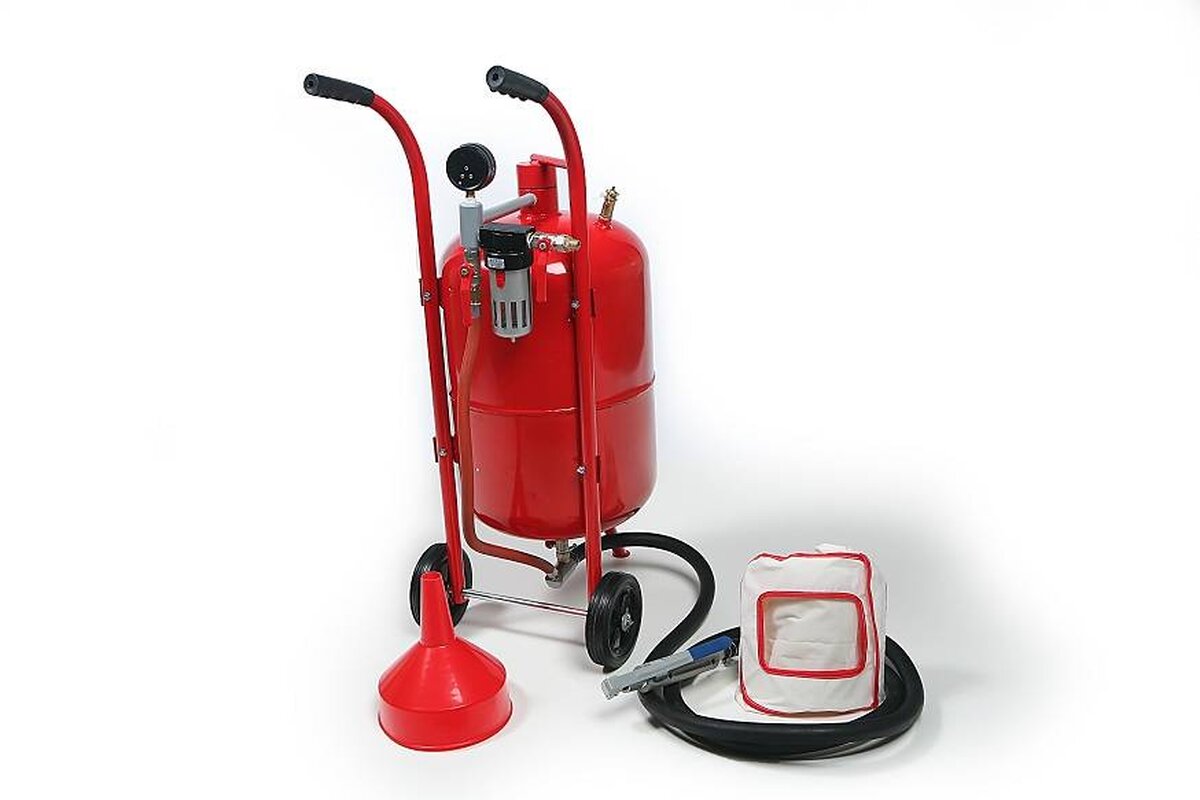 HBM SBC 10 Mobile blasting kjele