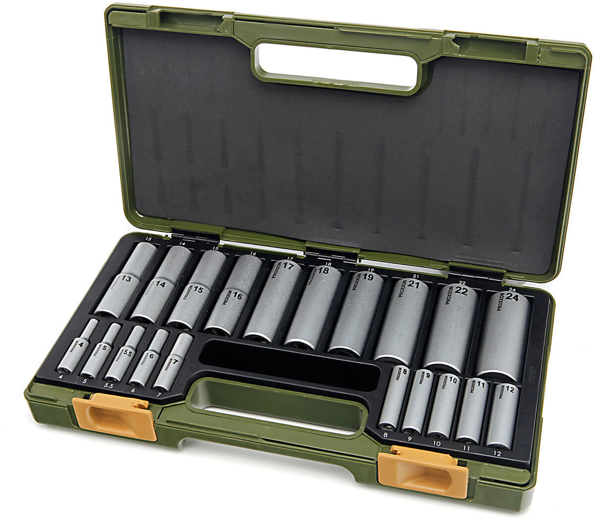 Proxxon 20-piece long socket set 23292 Proxxon 20-piece long socket set 23292