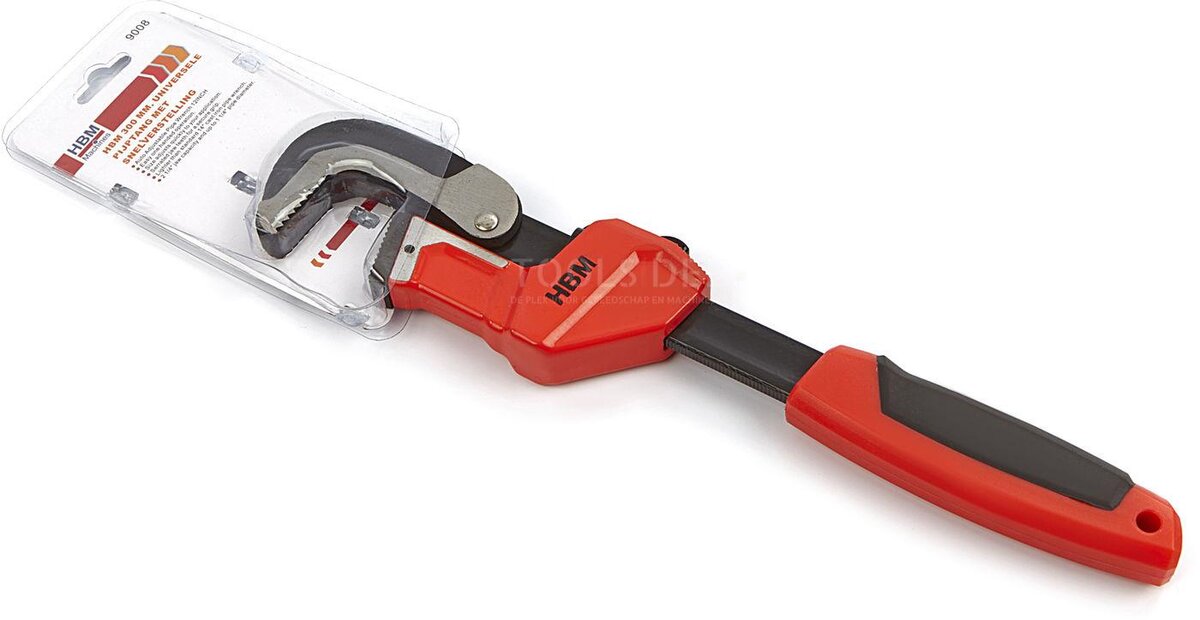 HBM 300 mm Universal-Rohrzange mit Schnellverstellung
