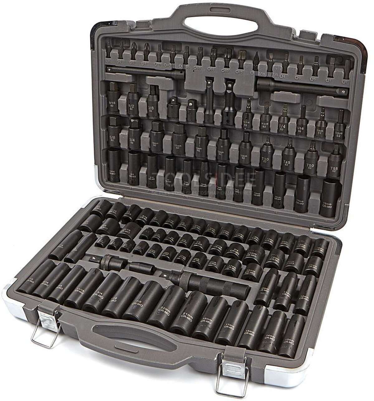 HBM 119 Piece Professional Power Socket Set Metrisk og INCH Størrelser