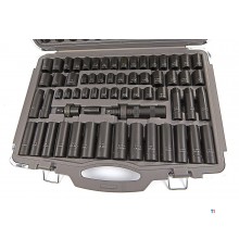HBM 119 Piece Professional Power Socket Set Metrisk og INCH Størrelser