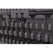 HBM 119 Piece Professional Power Socket Set Metrisk og INCH Størrelser