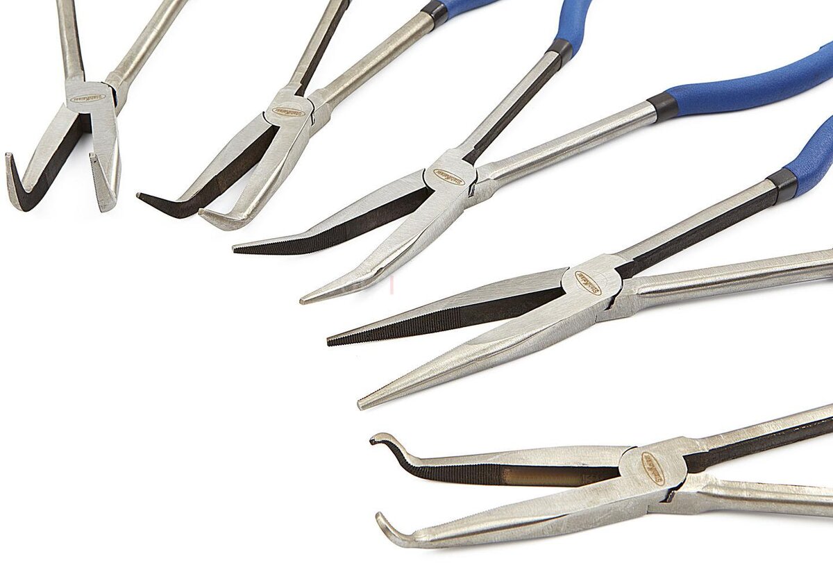 Stahlkaiser 5 stykke lange tenger sett 275 mm