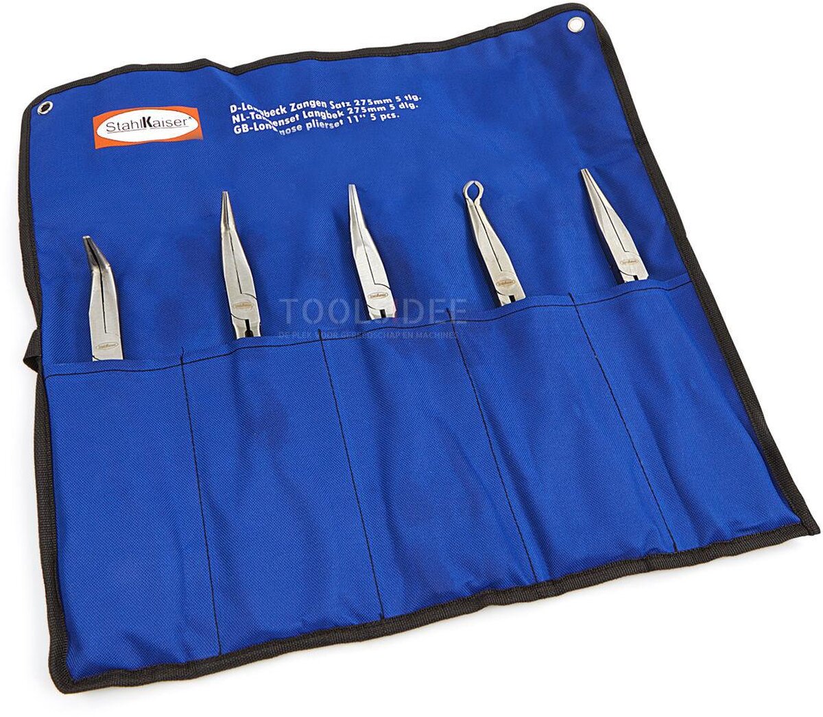 Stahlkaiser 5 stykke lange tenger sett 275 mm