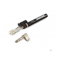 Silverline Gaslötkolben, Gasbrenner, Stiftbrenner mit 4 Lötspitzen