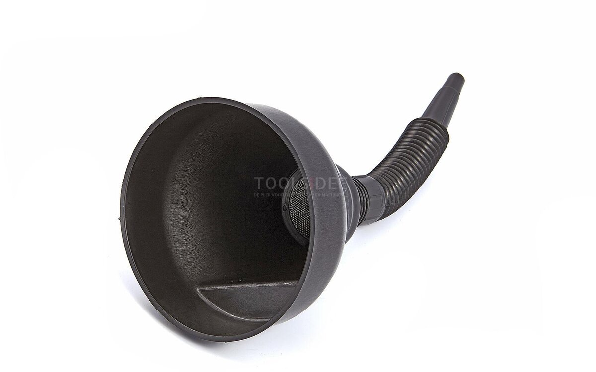HBM 140 mm plastic funnel with spout