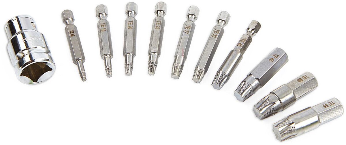 AOK 11 Piece Professional Dolle Screws fjerner sett modell Grabit