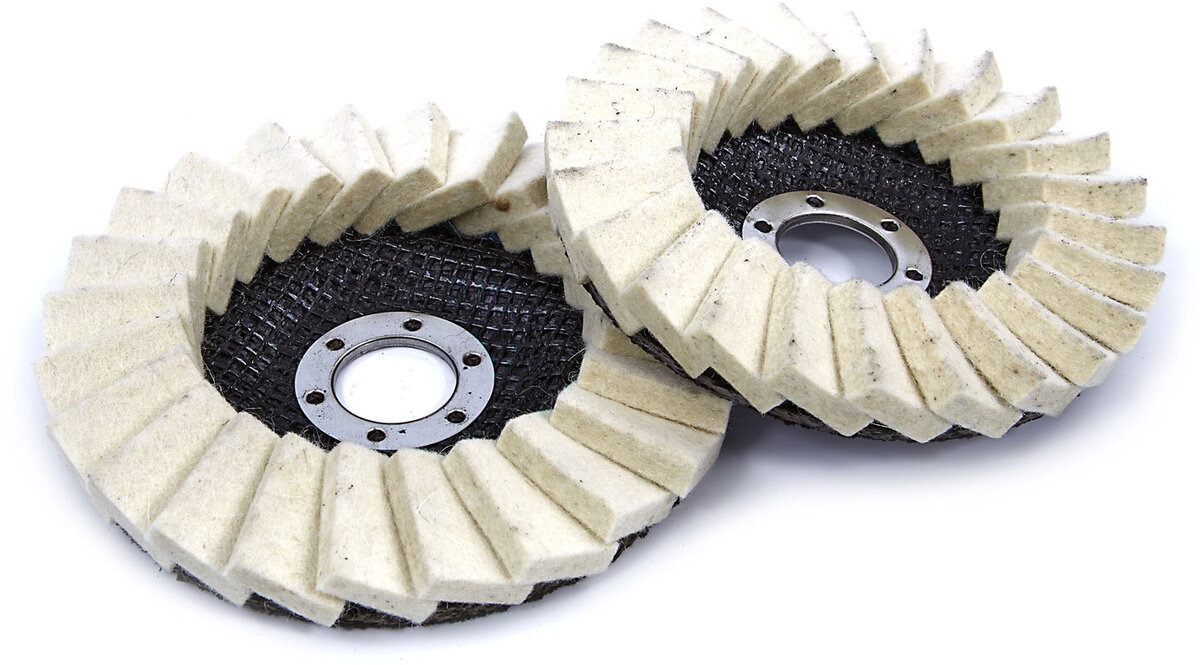 Poleringsskiva för Hbm-klaff för vinkelsliparen