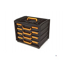Raaco 127448 5 Delige Assortimentskoffer - 376 x 265 x 310 mm
