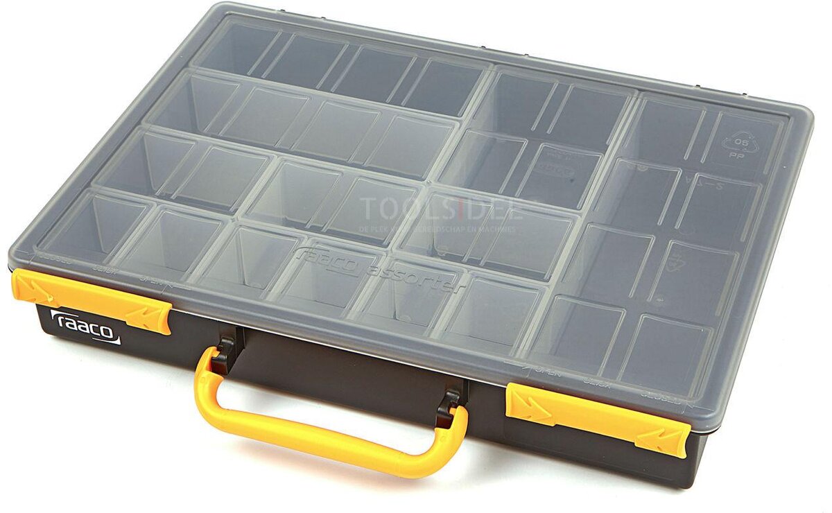 Raaco 127448 5 Delige Assortimentskoffer - 376 x 265 x 310 mm
