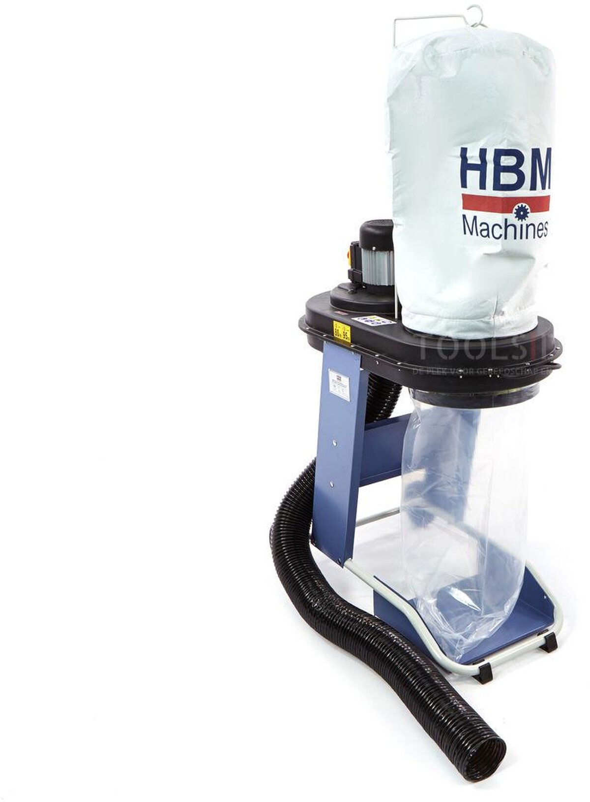 HBM 550 Watt Stofafzuiginstallatie inclusief Slang en Adapters
