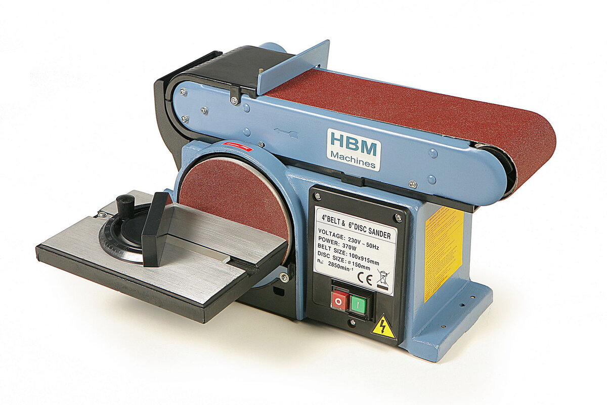 HBM 100 Bånd og skivesandere HBM 100 Bånd og skivesandere