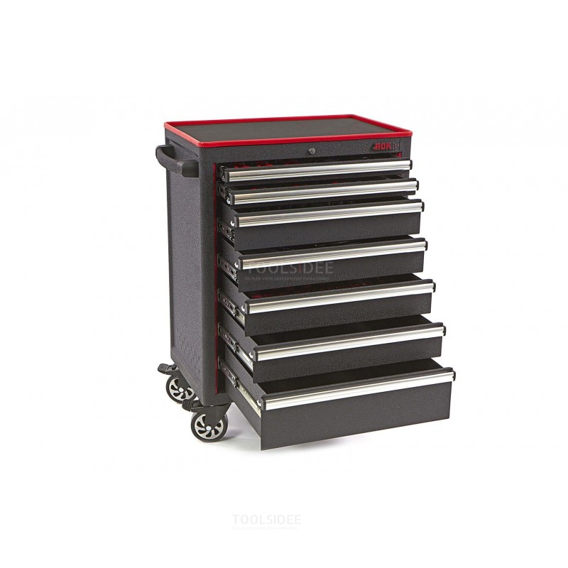 AOK professional 249-piece filled tool trolley