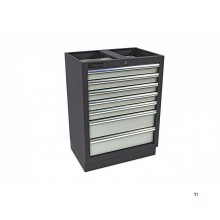 HBM 7 Laden Professionele Gereedschapskast voor Werkplaatsinrichting
