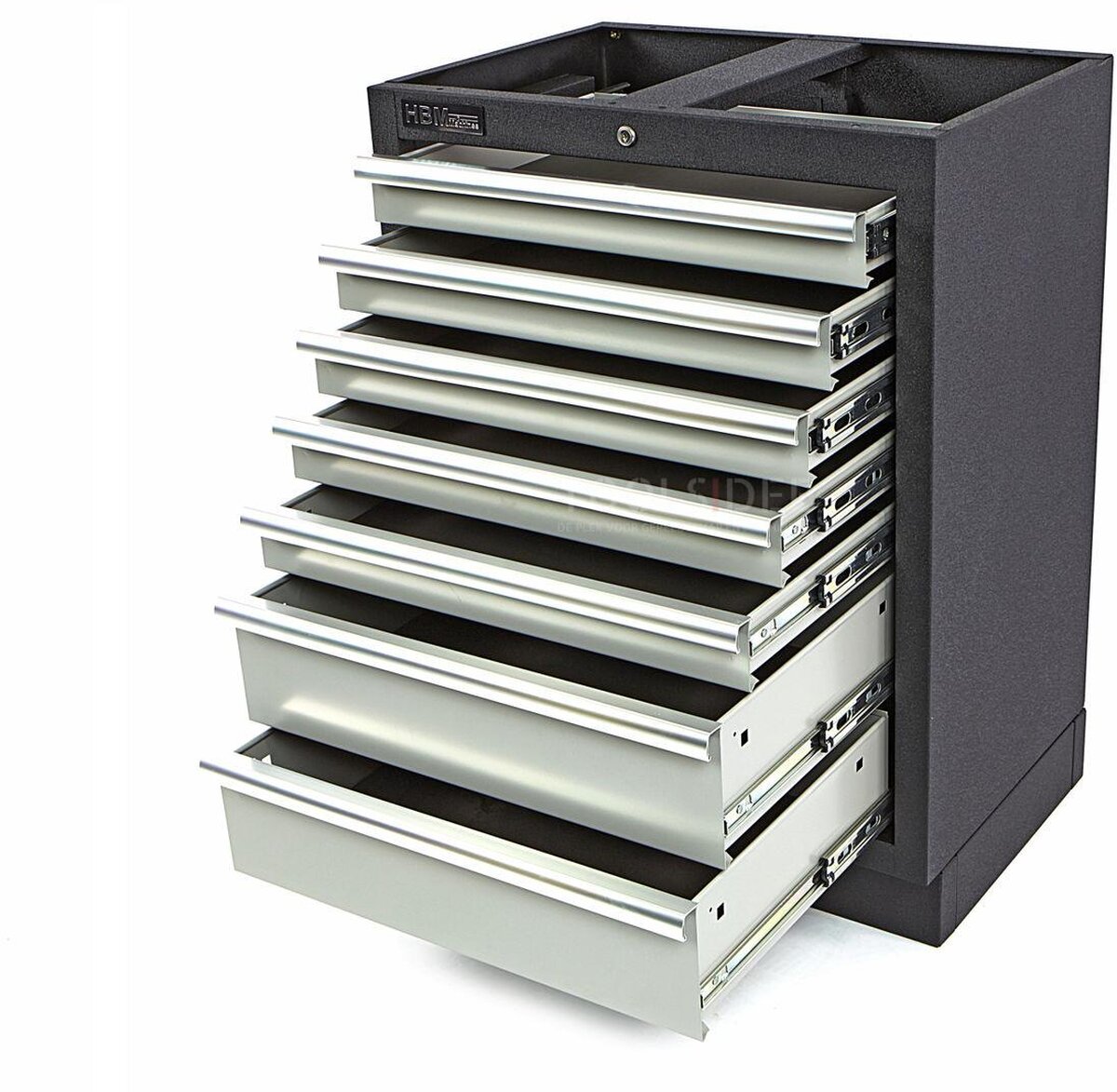 HBM 7 Laden Professionele Gereedschapskast voor Werkplaatsinrichting
