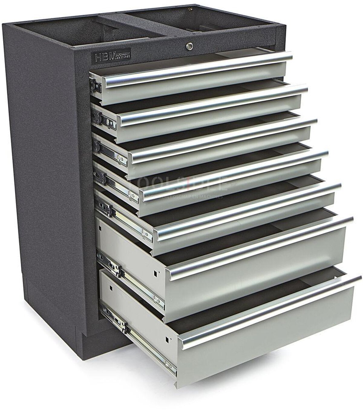 HBM 7 Laden Professionele Gereedschapskast voor Werkplaatsinrichting
