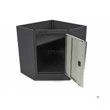 HBM corner base cabinet with door for workshop equipment