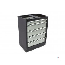 HBM 5 drawers professional tool cabinet for workshop equipment HBM 5 drawers professional tool cabinet for workshop equipment