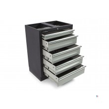 HBM 5 drawers professional tool cabinet for workshop equipment HBM 5 drawers professional tool cabinet for workshop equipment