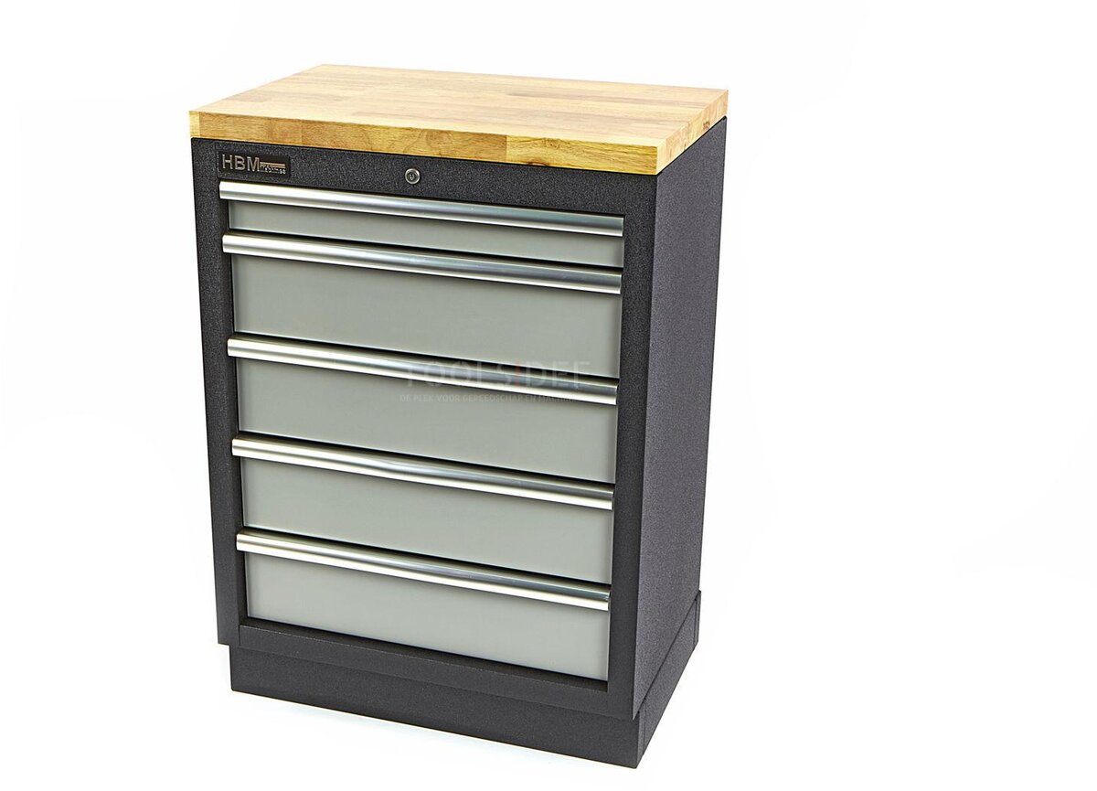 HBM 5 drawers professional tool cabinet for workshop equipment HBM 5 drawers professional tool cabinet for workshop equipment