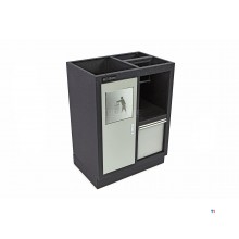 HBM waste bin and paper holder for workshop equipment