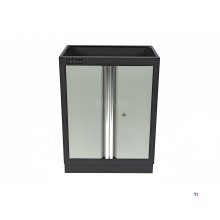 HBM Professionelt værktøjsskab med døre til værkstedsudstyr