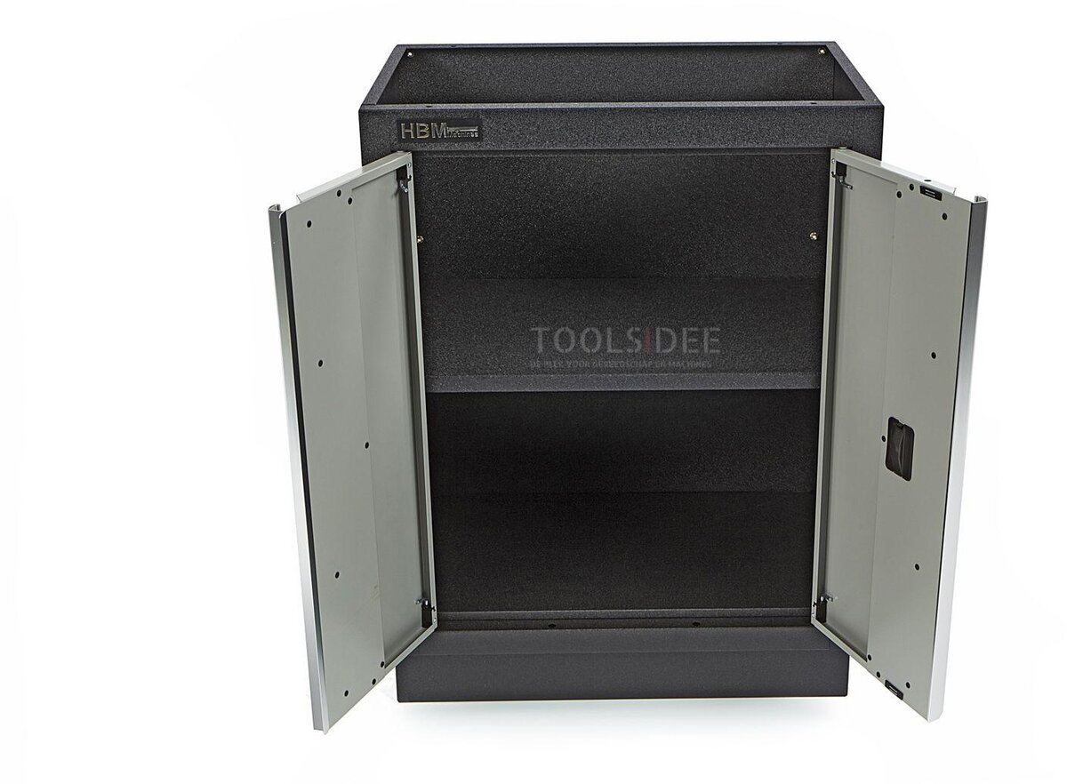 HBM Professionelt værktøjsskab med døre til værkstedsudstyr