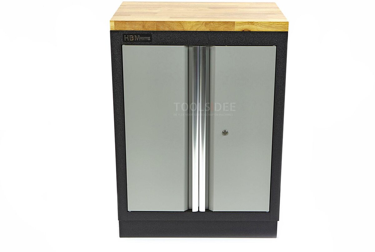 HBM Professionelt værktøjsskab med døre til værkstedsudstyr