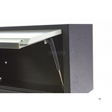 Hbm toppskåp med gasfjädrar för verkstadsutrustning