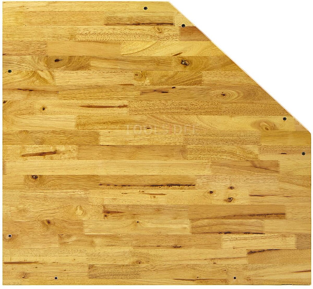 HBM 87 cm Bordplade i massivt træ til værkstedsudstyr