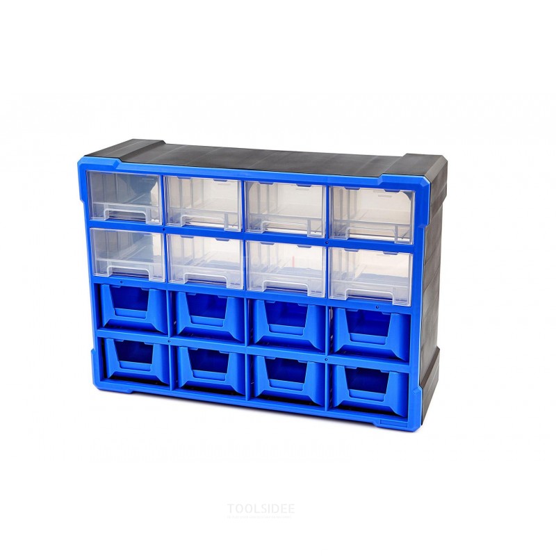 Armoire à 16 tiroirs HBM, armoire d'assortiment, système de stockage Modèle 2