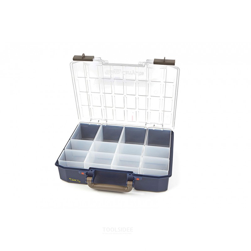 organizer raaco carrylite 80 4x8-12 incl.12 scatole per inserti - 144551