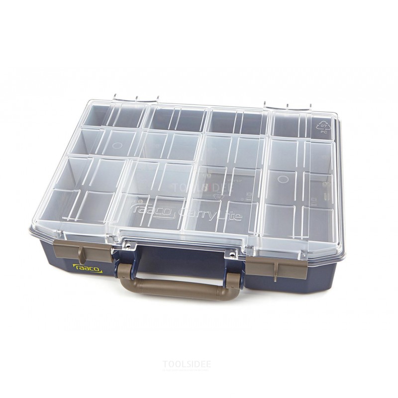 raaco carrylite 80 4x8-9 organizer incl. 9 insert boxes - 143608