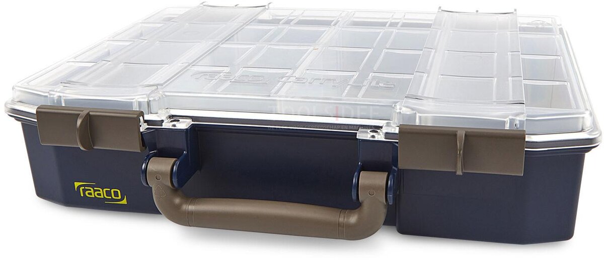 raaco carrylite 80 4x8-9 organizer incl. 9 insert boxes - 143608