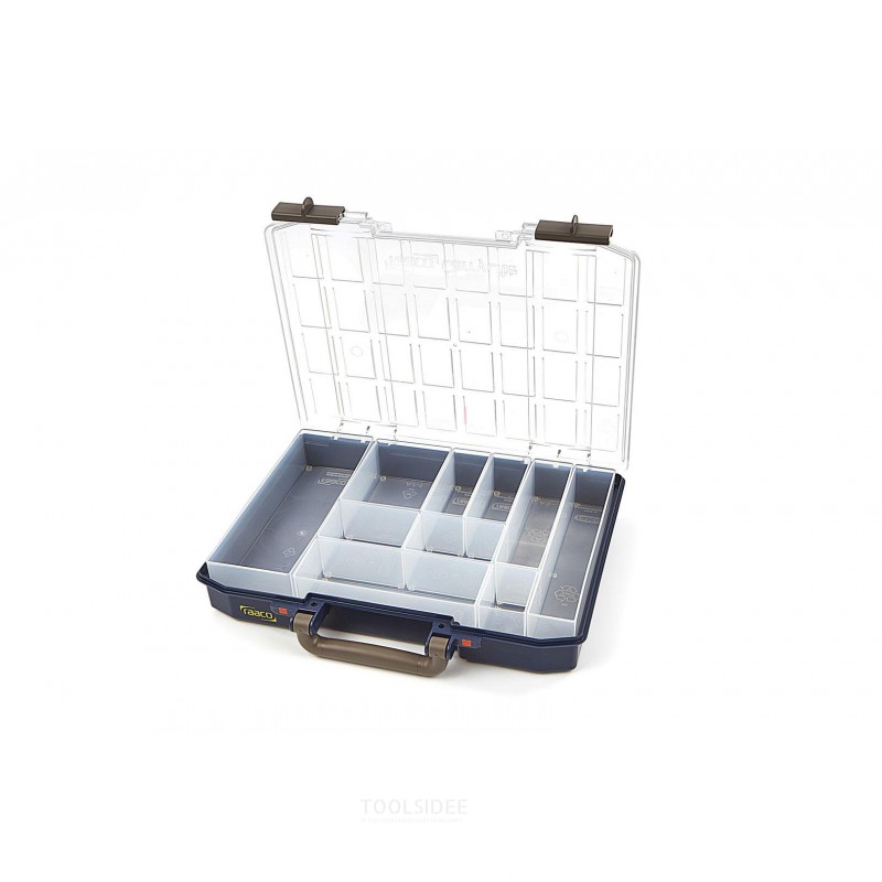 raaco carrylite 55 4x8-10 organizer incl. 10 insert boxes - 144568