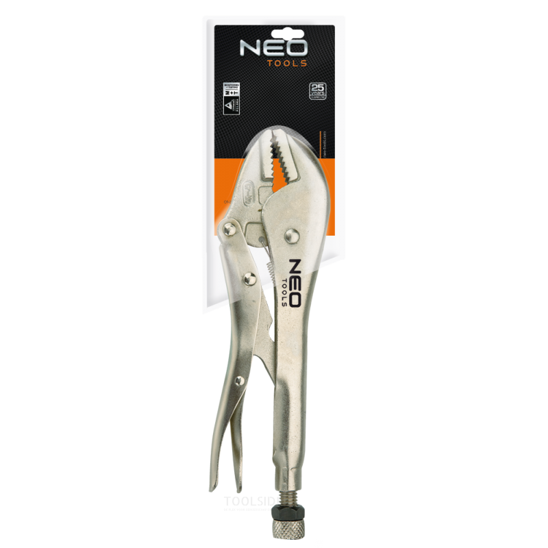 neo locking pliers 250mm 0-45mm