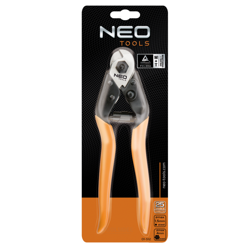 Neo ståltrådskärare 190mm max 4