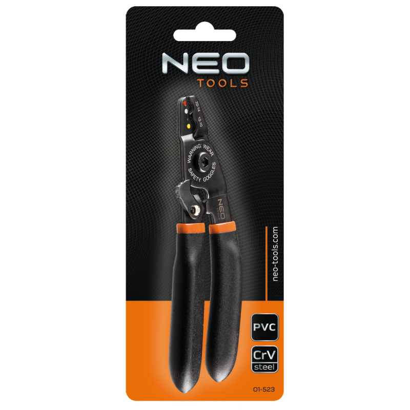 neo wire end pliers 140mm for insulated and uninsulated