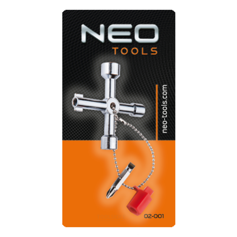 Neo konstruktion nyckel crv stål tuv m + t