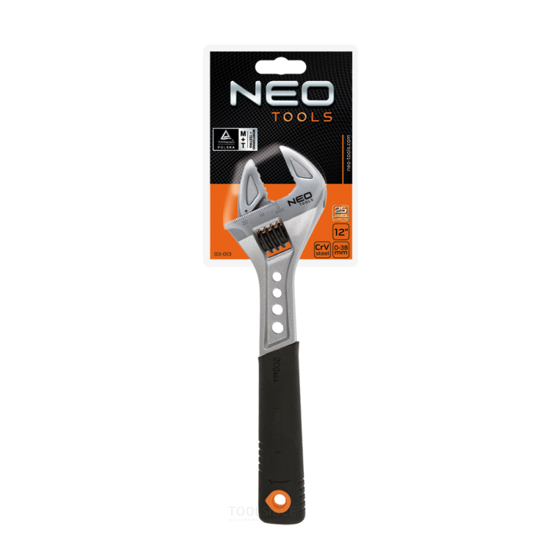 Neo skruenøgle 150mm 0-24mm