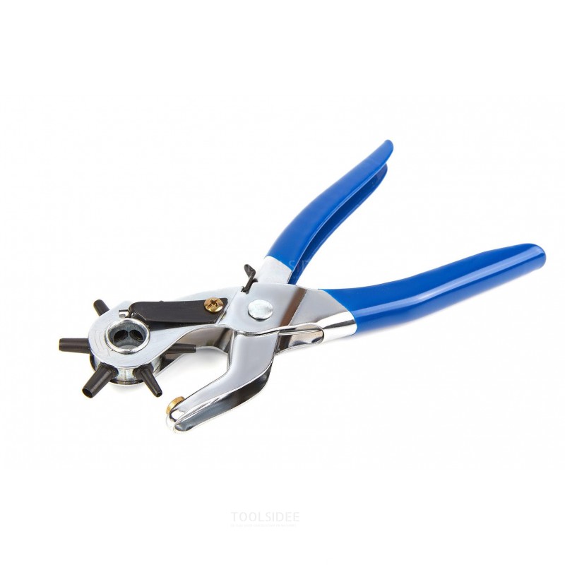 HBM 102-piece hole pliers, revolving pliers / punching pliers with push button pliers