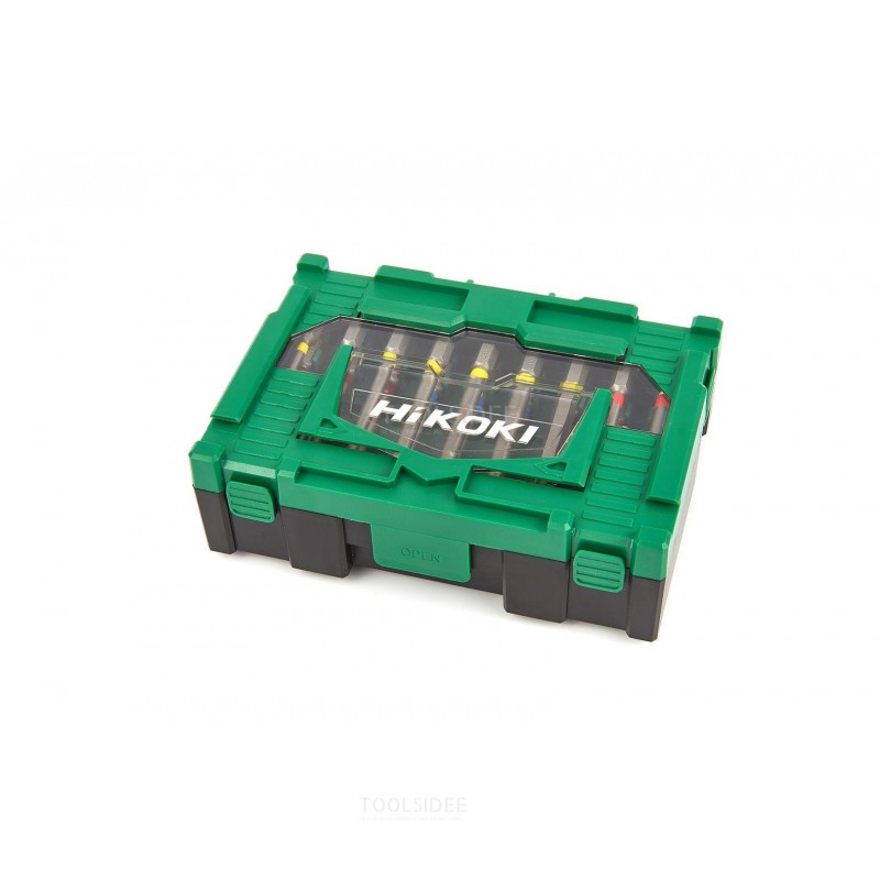 hikoki 18-piece bit set in mini systainer 40030022