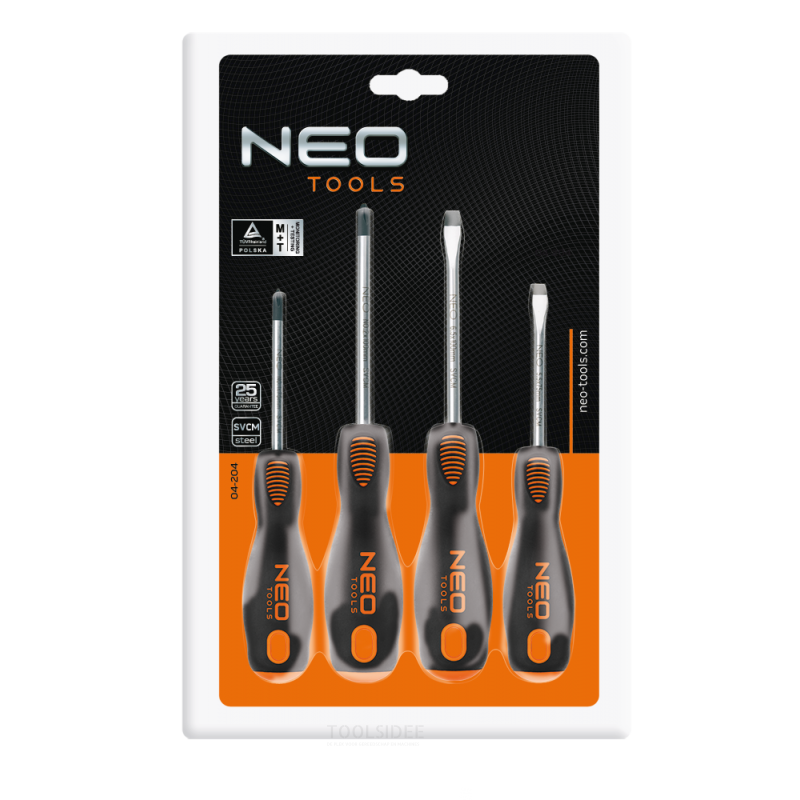 neo screwdriver set 4 pcs 1x5
