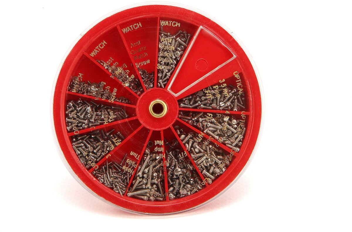 HBM 1000 Piece Assortment Watch Skruer HBM 1000 Piece Assortment Watch Skruer