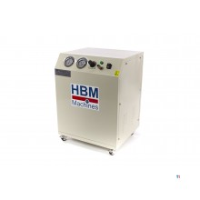 HBM Dental 30 liter professionel støjsvag kompressor