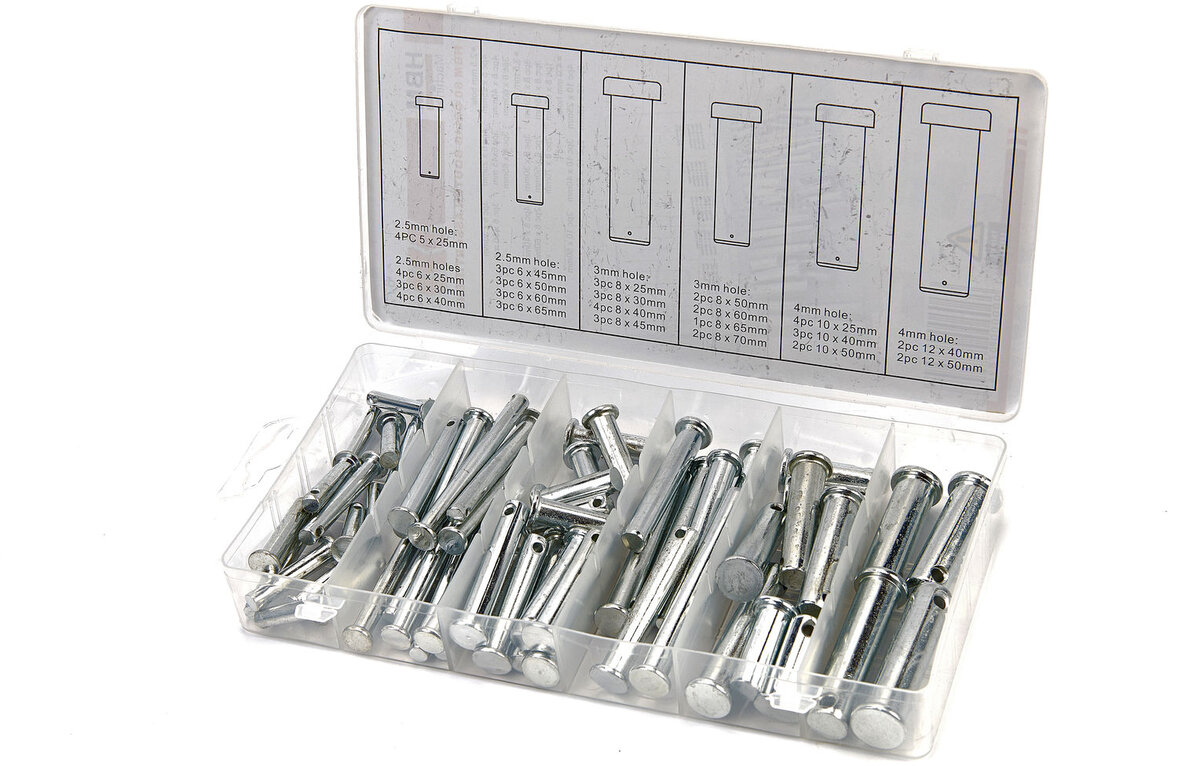 HBM 60-teiliges Sicherungsstift-Sortiment